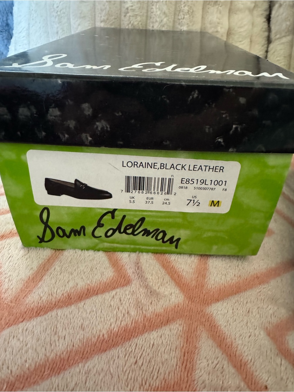 Sam Edelman Women’s Black Leather Bit Loafers - Picture 6 of 7